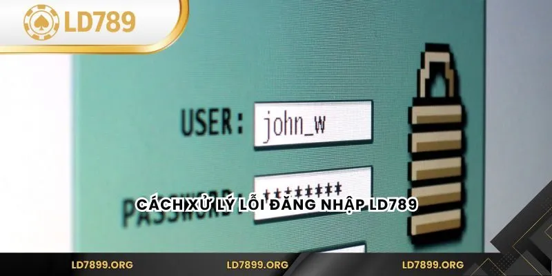 Cách xử lý lỗi đăng nhập LD789